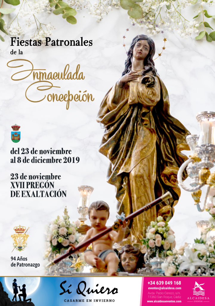 Fiestas patronales en honor de la Inmaculada Concepción  